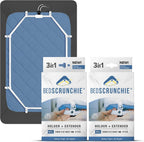 Sheet Holder Straps - Heavy Duty Gripper Clips - Strengthened Parachute Cord - 360 Degree Bed Sheet Tightener - Strongest and Effective Extender - Fits All Mattress Sizes