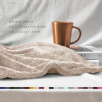 Exclusivo Mezcla Plush Fuzzy Fleece Throw Blanket Extra Large, Super Soft - Image 6