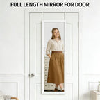 Over The Door Full Length Mirror Wall Mounted Hanging Full Body Length