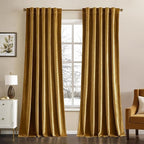 MIULEE Velvet Curtains 96 inches by MIULEE