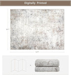 Modern Washable Rugs 9x12 Area Rugs - Image 2