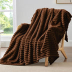 BEDELITE Fleece Throw Blanket for Couch by BEDELITE