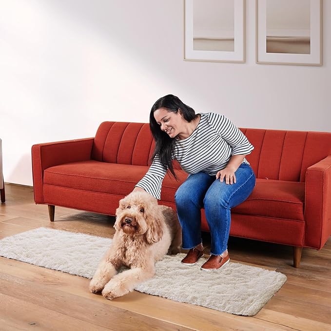 Ophanie Runner Rug for Hallway, 2x6 Upgrade Non-Slip Fluffy Soft Bedside Rugs - Image 5