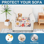 Smiry Printed Couch Cushion Covers, Stretch Soft Couch Covers - Image 7