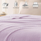 Whale Flotilla King Size Fuzzy Fleece Blanket - Image 8