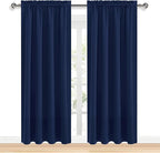 DWCN Navy Blue Blackout Curtains - Image 9