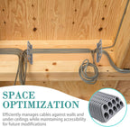 20 Pack Cable Chase-Wire Bracket, Cable Support Wire Bracket Holder