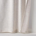 MIULEE Farmhouse Kitchen Curtains 24 Inch Length 2 Panels, Soft Thick Linen - Image 7