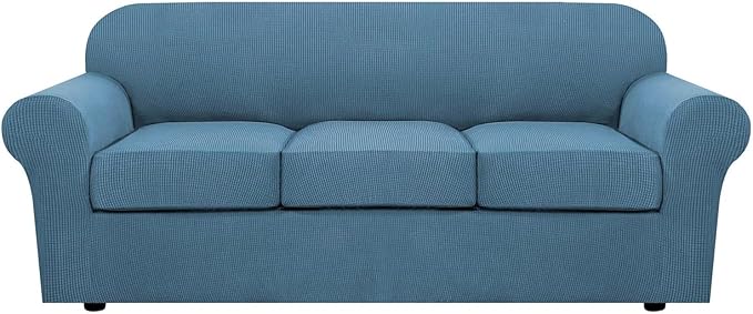 H.VERSAILTEX 4 Piece Stretch Sofa Covers by HVERSAILTEX