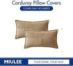 MIULEE Decorative Lumbar Throw Pillow Covers - Image 6