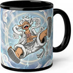 PUMPCAR 11 OZ Magic Heat Changing Color Flying G5 Cup Coffee Ceramic Mug for Anime Lovers Office Manga Pirate Gifts One Piece Merch Accessories Hot and Cold Drinks for Men Women Gifts