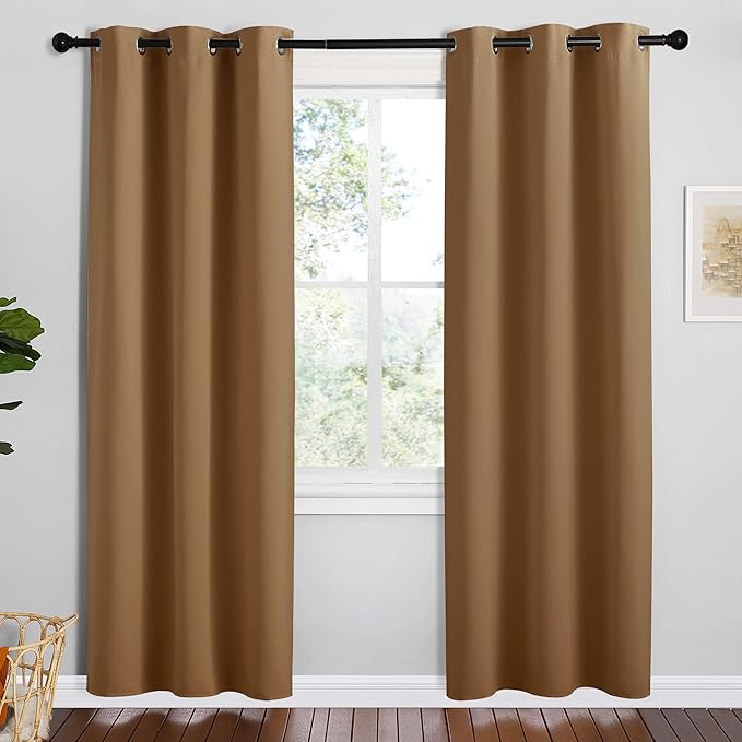 NICETOWN Sleek Blackout Curtains 78 inches Length by NICETOWN