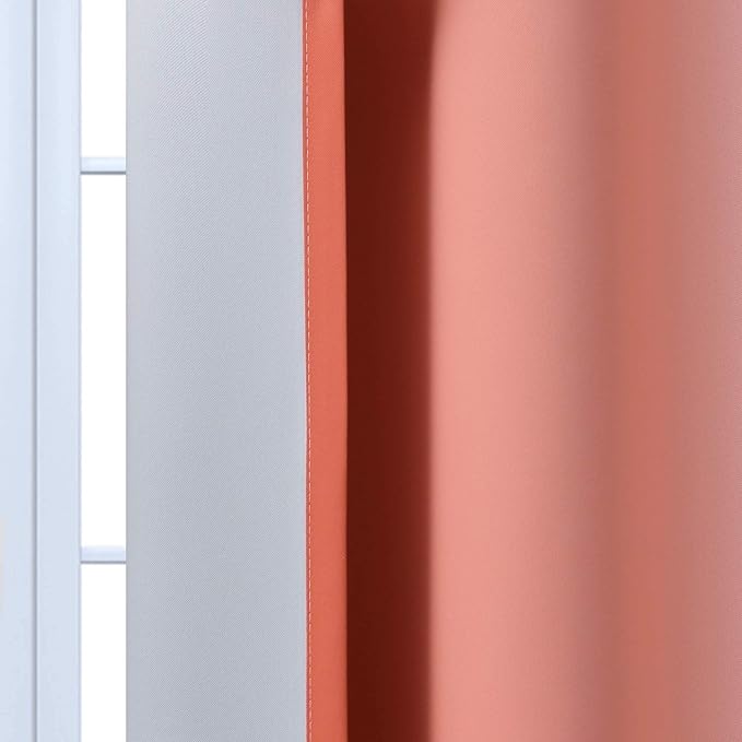 Yakamok Light Blocking Ombre Curtains, Room Darkening Window Drapes - Image 7