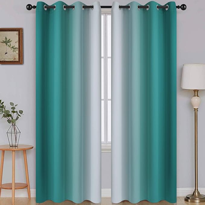 SimpleHome Ombre Room Darkening Curtains by SimpleHome