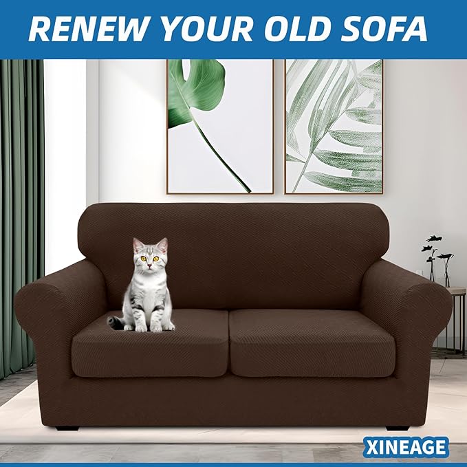 XINEAGE 2026 New 3 Pieces Couch Covers - Image 4