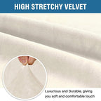 H.VERSAILTEX Stretch Velvet Sofa Covers - Image 3