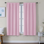 Simplebrand Ava Pink Blackout Curtains by Simplebrand