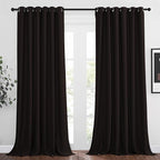 NICETOWN Toffee Brown Curtain Panels by NICETOWN