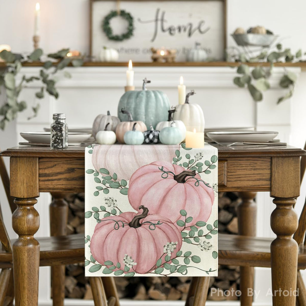 Artoid Mode 210 GSM Fall Table Runner Home Party Decor 13x120 Inch