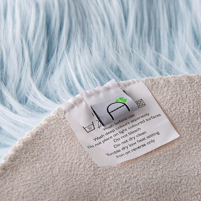 Ashler faux fur rug, Fluffy Shaggy Area Rug Ultra Soft 2.2 x 6 Feet Rectangle - Image 6