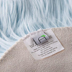 Ashler faux fur rug, Fluffy Shaggy Area Rug Ultra Soft 2.2 x 6 Feet Rectangle - Image 6