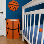 Basketball Kids Laundry hamper Hamper for Nursery Boy and Girl Storage Bin Organizer Room Decor for Home(Basketball Pattern)