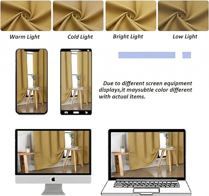 Simplebrand Blackout Extra 10ft Curtains - Image 8