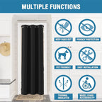 H.VERSAILTEX Doorway Curtain Blackout Closet Door Curtain Room Divider Window - Image 4