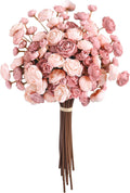Fake Flowers Faux Flower Artificial Ranunculus Flowers Dusty Rose Peonies