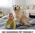 8x10 Ft Extra Large Shag Rugs for Living Room, Tie Dyed Ultra Soft Fluffy Furry - Image 6