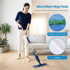 3 Pack Microfiber Cleaning Pad for Bona Mop Pads Refills Microfiber Pads