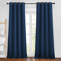 NICETOWN Moroccan Blue Room Darkening Curtains by NICETOWN