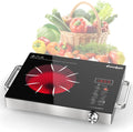 Single Burner Electric Cooktop Countertop Burner 110V 1800W