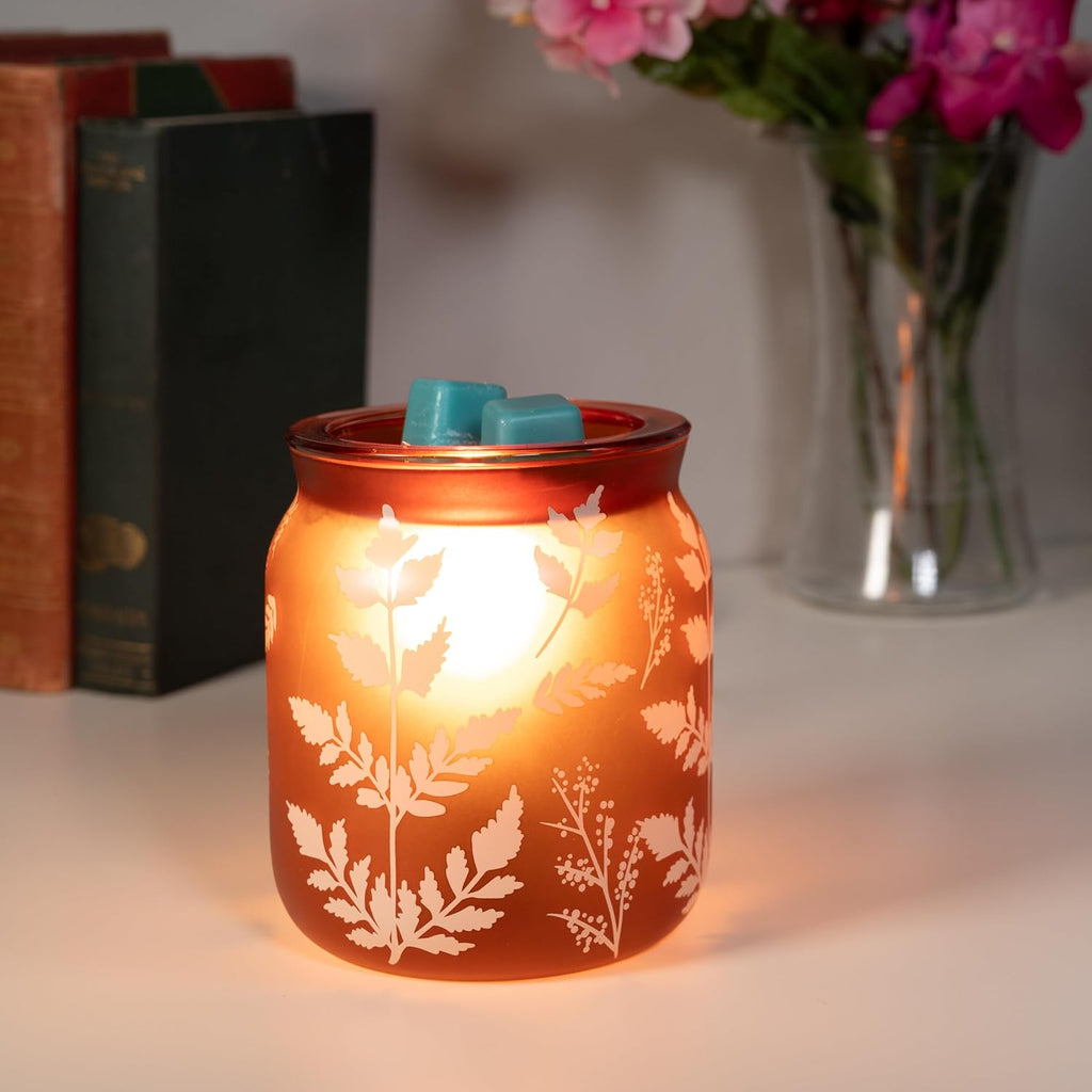 ScentSationals Camille Leaves - Fall Wax Warmer for Scented Wax Melts