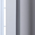 Yakamok Light Blocking Ombre Curtains, Room Darkening Grommet Window Drapes - Image 7