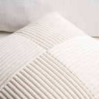 Fancy Homi 2 Packs Cream Lumbar Decorative Throw Pillow Covers 16x26 Inch - Image 4