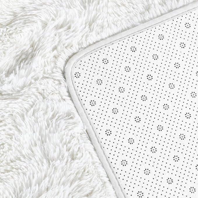 Deerhoo Large Shag Area Rugs 6 x 9, Plush Fuzzy Rugs - Image 5