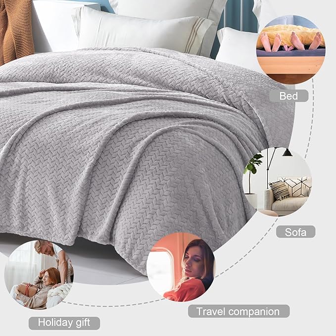 Exclusivo Mezcla Fleece Twin Size Blanket - Image 3