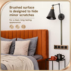 Lounsweer 2 Set Bronze Metal Cord Cover, 60" Segmented