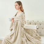 BEDELITE Fleece Blanket Linen Throw Blanket - Image 4