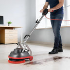 VEVOR Floor Scrubber Machine, 13" Heavy Duty Floor Cleaner Polisher