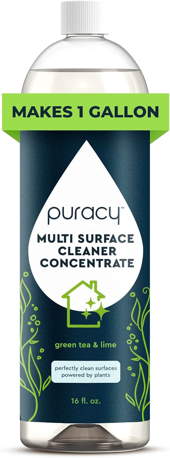 Puracy All Purpose Cleaner Concentrate, Multi Surface Cleaner, 16 Fl Oz