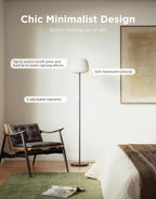Govee Lantern Floor Lamp, Halo Gradient RGBIC Smart Corner Lamp for Bedroom