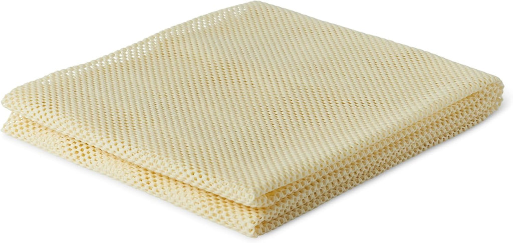 Amazon Basics Non-Slip Rug Pad, Keep Area Rugs Safe in Place, Slip and Skid Resistant Pads for Tile and Hardwood Floors, Protect Floors from Wear and Tear, Trimmable, 4x6