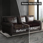 Leather Look Couch Cushion Covers Sofa Seat Slipcovers Sets Couches Furniture - Image 7