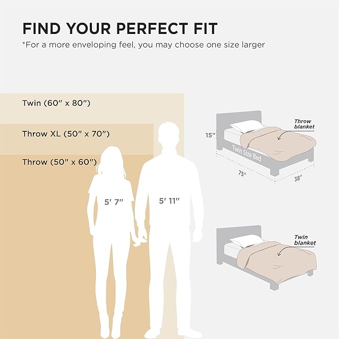 Bedsure GentleSoft Fleece Blanket Twin Size Brown - Image 8