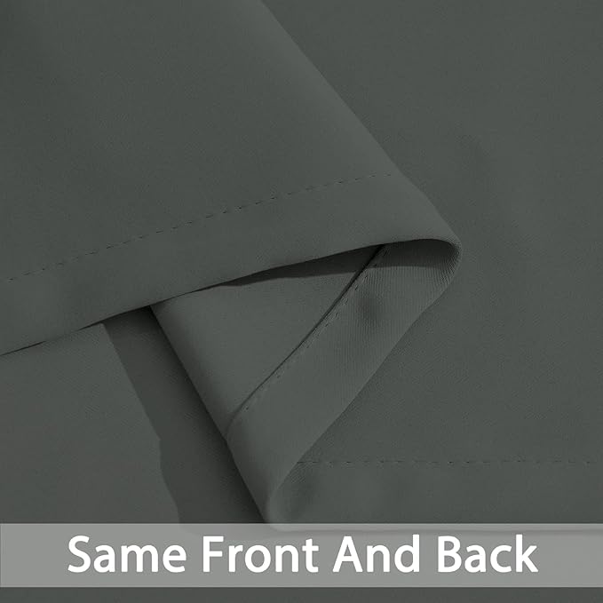 Yakamok Blackout Curtains Room Darkening Thermal Insulated - Image 5