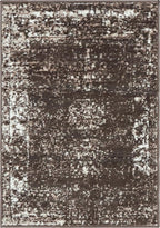 Unique Loom Sofia Collection Area Rug - Casino (2' 2" x 3' 1", Brown/ Ivory)
