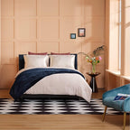 Bedsure GentleSoft Navy Blue Fleece Blankets King Size - Image 9