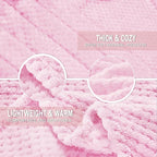 Exclusivo Mezcla Fleece Throw Blanket Extra Large, Super Soft and Warm Blankets - Image 5